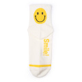 Пользовательская оптовая мода горячее улыбающееся лицо Симпатичное дизайн смешной отдых девушки, женщина, счастливые носки
